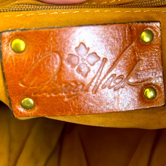 Patricia Nash Zorita Satchel Floral Tooling Triple Compartment Leather Bag - Picture 5 of 6